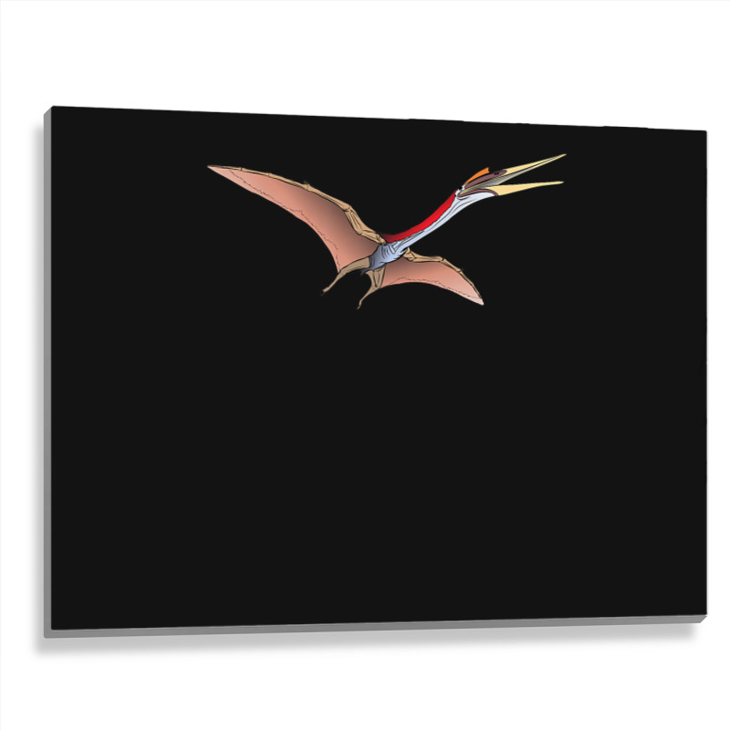 Quetzalcoatlus Pterosaur Dinosaur Classic Premium Metal Print Horizontal | Artistshot