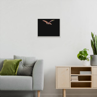 Quetzalcoatlus Pterosaur Dinosaur Classic Premium Metal Print Horizontal | Artistshot