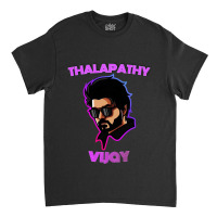 Master Thalapathy Vijay Illustration Triblend Classic T-shirt | Artistshot