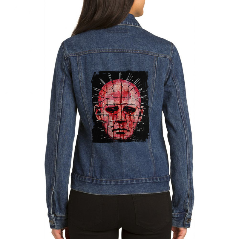 Hellraiser  14 Ladies Denim Jacket by cm-arts | Artistshot