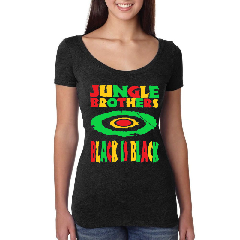 Jungle Brothers Women's Triblend Scoop T-shirt by cm-arts | Artistshot