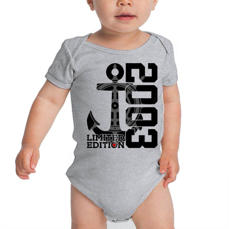 19 Year Capacity 2003 Limited Edition Sailor 19th Birthday Premium T S Baby Bodysuit by cm-arts | Artistshot