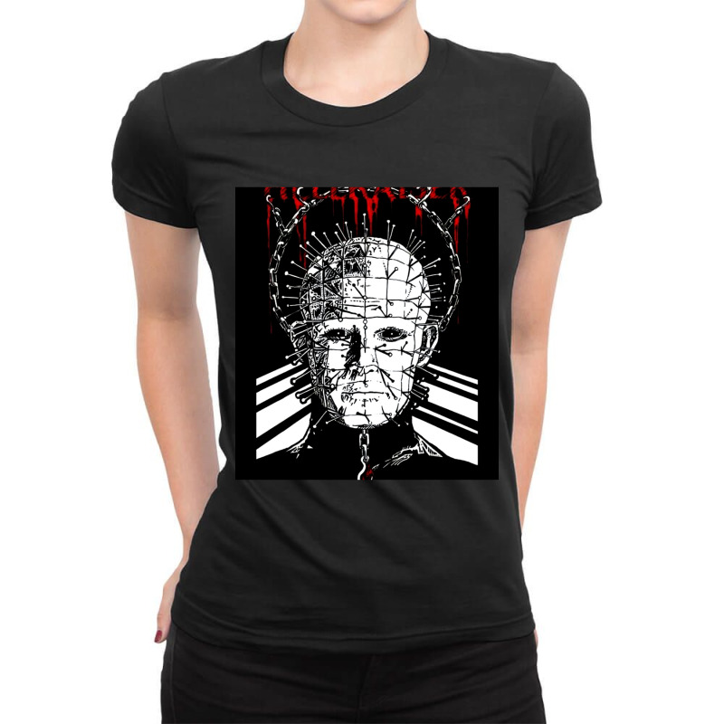 Hellraiser  Pinhead Sleeveless Ladies Fitted T-Shirt by cm-arts | Artistshot