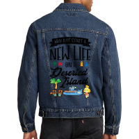 Animal Crossing New Horizons Why Not Starts A New Life Men Denim Jacket | Artistshot