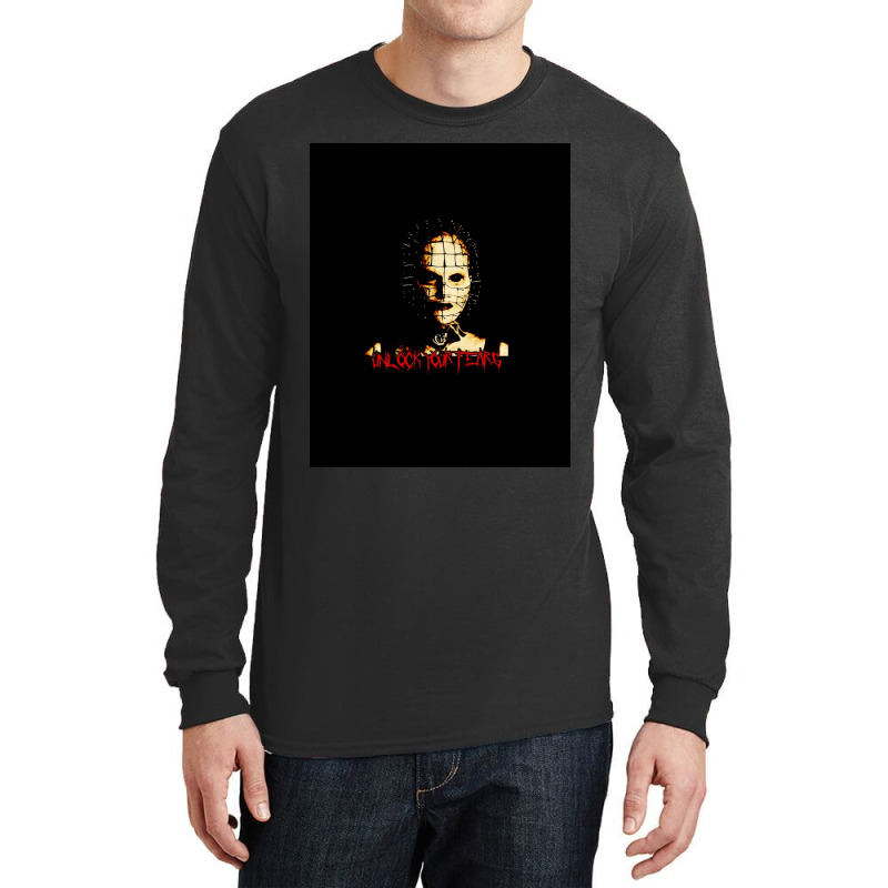 Hellraiser  Unlock Your Fears Graphic Long Sleeve Shirts by cm-arts | Artistshot