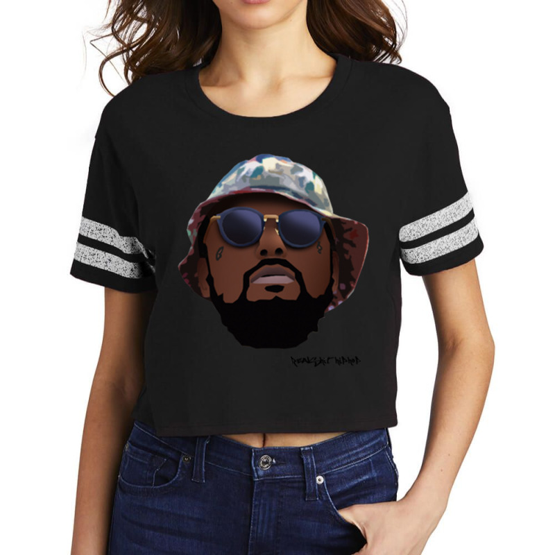 Schoolboy Q  Rshh Cartoon Scorecard Crop Tee by cm-arts | Artistshot