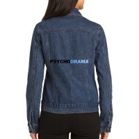 Music Album  Dave Psychodrama Ladies Denim Jacket | Artistshot