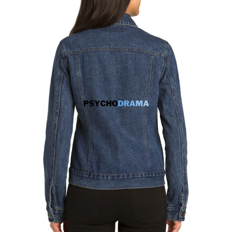 Music Album  Dave Psychodrama Ladies Denim Jacket by cm-arts | Artistshot