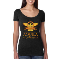 Ancient Rome   Latin Language   The Eagle Is The Most Equal Tank Top Women's Triblend Scoop T-shirt | Artistshot