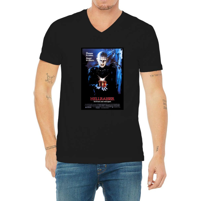 Hellraiser (1987) Clive Barker V-Neck Tee by cm-arts | Artistshot