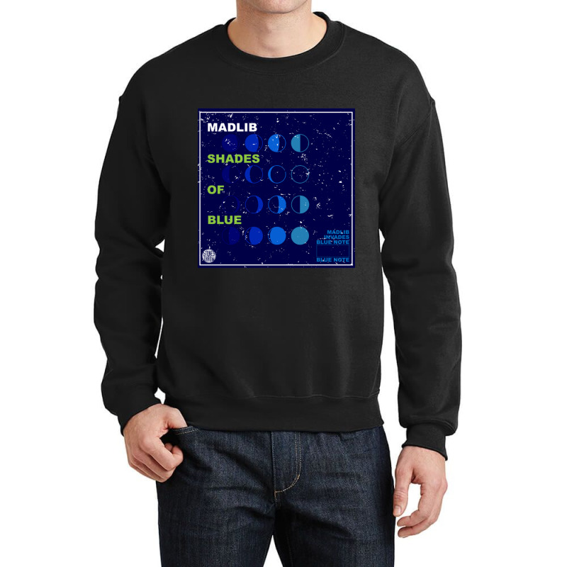 Shades Of Blue  Madlib Crewneck Sweatshirt by cm-arts | Artistshot