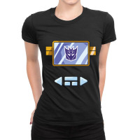 Soundwave Chest Ladies Fitted T-shirt | Artistshot