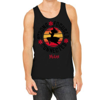 Funny Mulan Live Action Strong Focused Connected Silhouette Tank Top | Artistshot