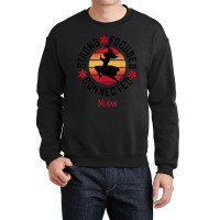 Funny Mulan Live Action Strong Focused Connected Silhouette Crewneck Sweatshirt | Artistshot