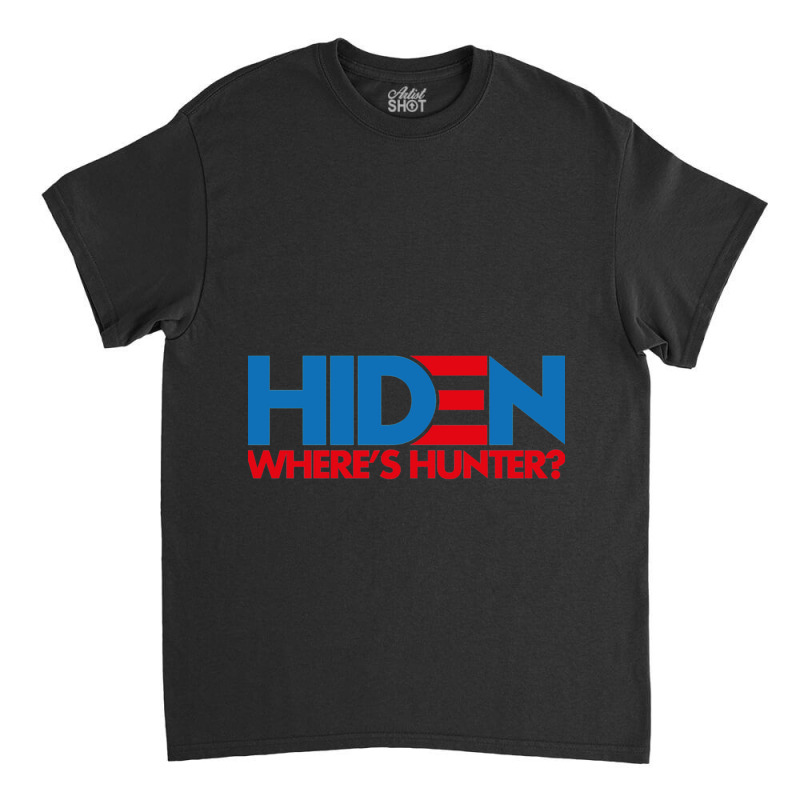 Hiden Wheres Hunter Classic T-shirt by cm-arts | Artistshot