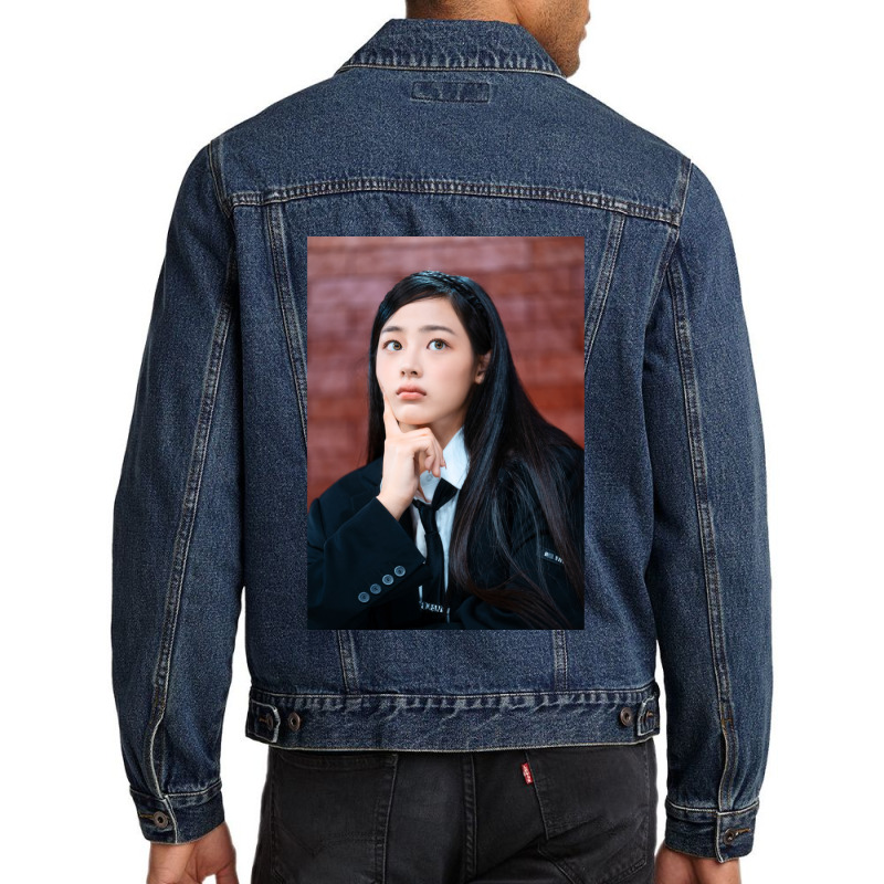 Newjeans Minji Men Denim Jacket | Artistshot