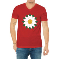 Awesome Flower V-neck Tee | Artistshot