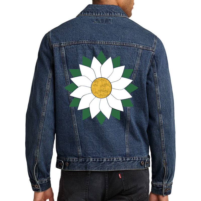 Awesome Flower Men Denim Jacket | Artistshot