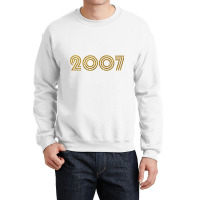 2007   Birth Year Milestone Birthday Retro Funk Disco Premium T Shirt Crewneck Sweatshirt | Artistshot