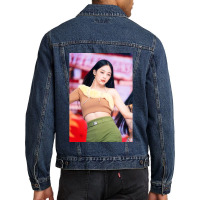 Newjeans Minji  Attention Men Denim Jacket | Artistshot