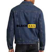 Black As Hail  Black As Hail Men Denim Jacket | Artistshot