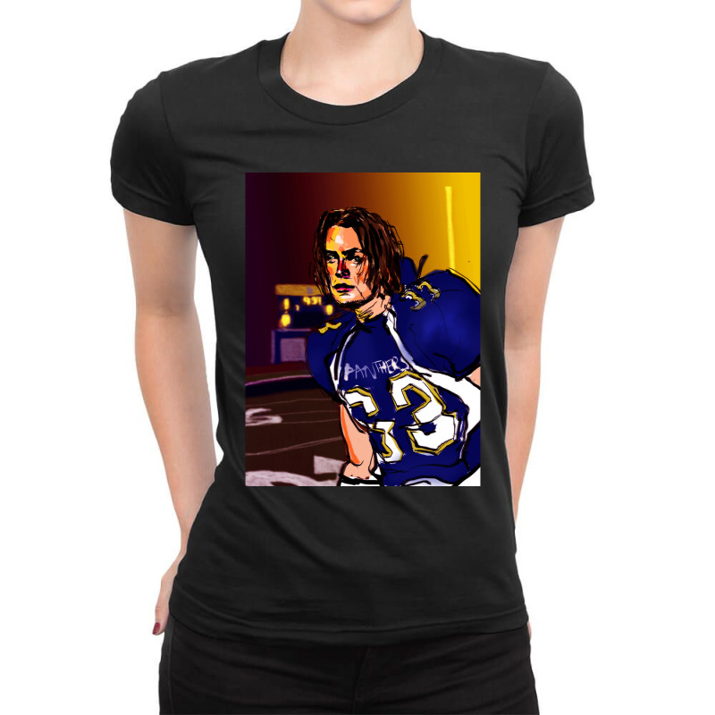 Tim Riggins Ladies Fitted T-Shirt by cm-arts | Artistshot