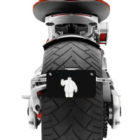 Funny Big Hero 6 Baymax Hello Wave Graphic Motorcycle License Plate | Artistshot