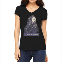 Team Edward Teach (blackbeard) Women's V-neck T-shirt | Artistshot