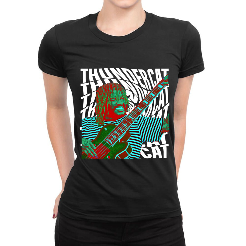 Thundercat Ladies Fitted T-Shirt by cm-arts | Artistshot