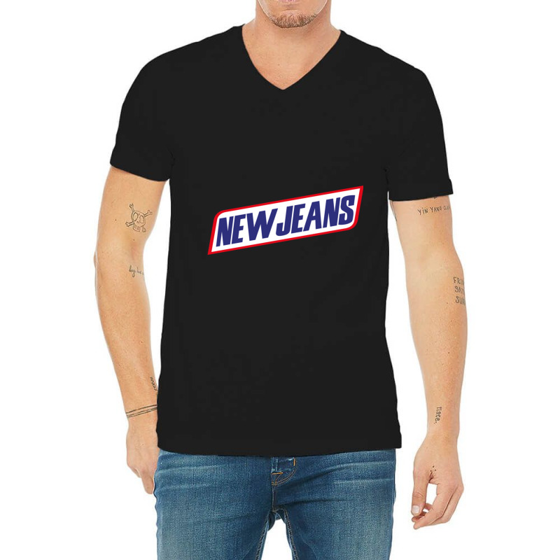 Newjeans Snicn V-neck Tee | Artistshot