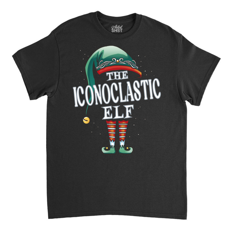 Iconoclastic Elf Christmas Group Xmas Pajama Party Long Sleeve T Shirt Classic T-shirt by cm-arts | Artistshot