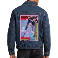 Newjeans, Newphone Mag Men Denim Jacket | Artistshot