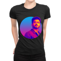 Thalapathy Vijay Classic Ladies Fitted T-shirt | Artistshot