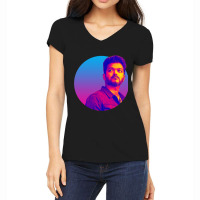 Thalapathy Vijay Classic Women's V-neck T-shirt | Artistshot