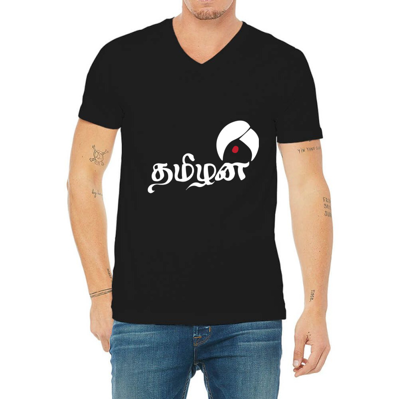 Thamizhan V-Neck Tee by cm-arts | Artistshot