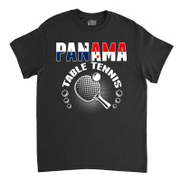 Panama Table Tennis Fans Jersey Panamanian Ping Pong Lovers Tank Top Classic T-shirt | Artistshot