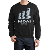 Rapa Nui Moai Easter Islands Statue Heads Mystery Crewneck Sweatshirt | Artistshot