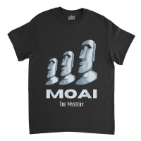 Rapa Nui Moai Easter Islands Statue Heads Mystery Classic T-shirt | Artistshot