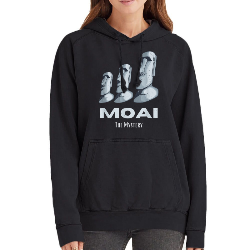 Rapa Nui Moai Easter Islands Statue Heads Mystery Vintage Hoodie | Artistshot