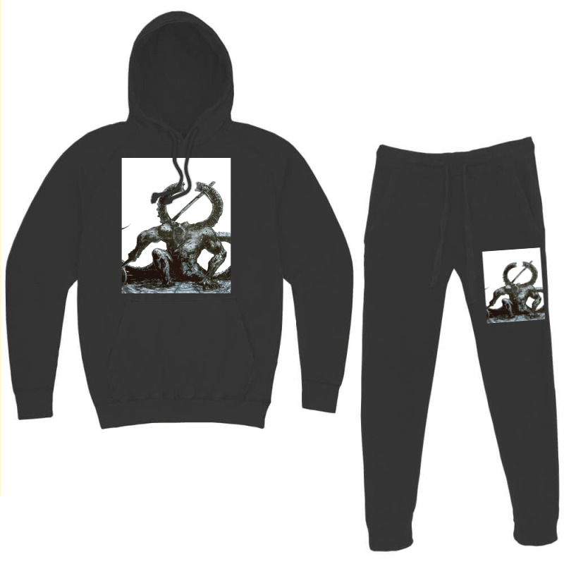 Titanite Demon Graphic Hoodie & Jogger Set | Artistshot