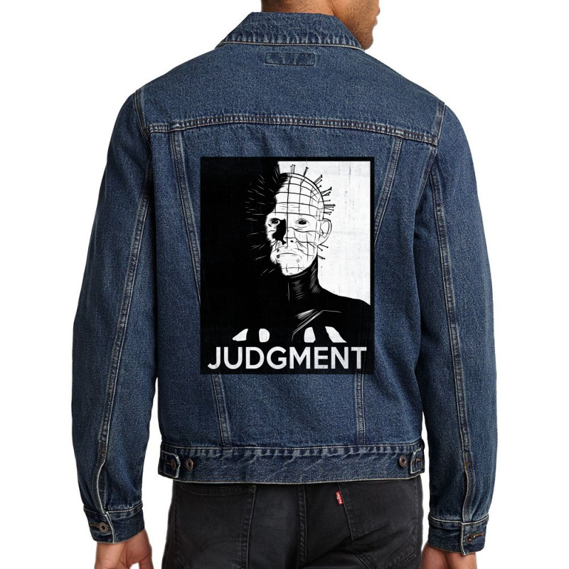 Hellraiser Movie Men Denim Jacket by cm-arts | Artistshot