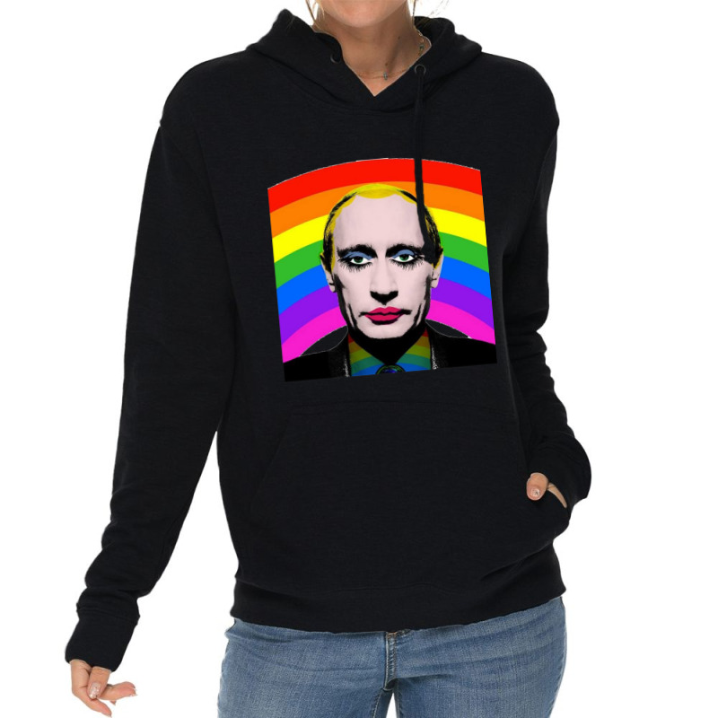 Vladimir Putin Gay Clown Lightweight Hoodie by cm-arts | Artistshot