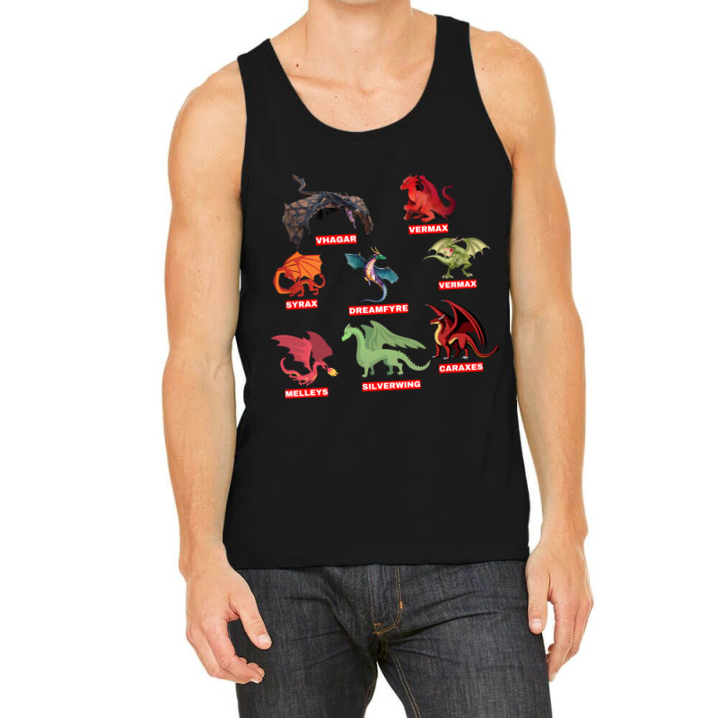 Dragons Of House Targaryan Tank Top by cm-arts | Artistshot