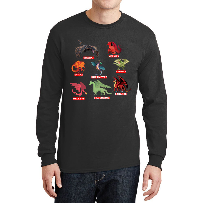 Dragons Of House Targaryan Long Sleeve Shirts by cm-arts | Artistshot