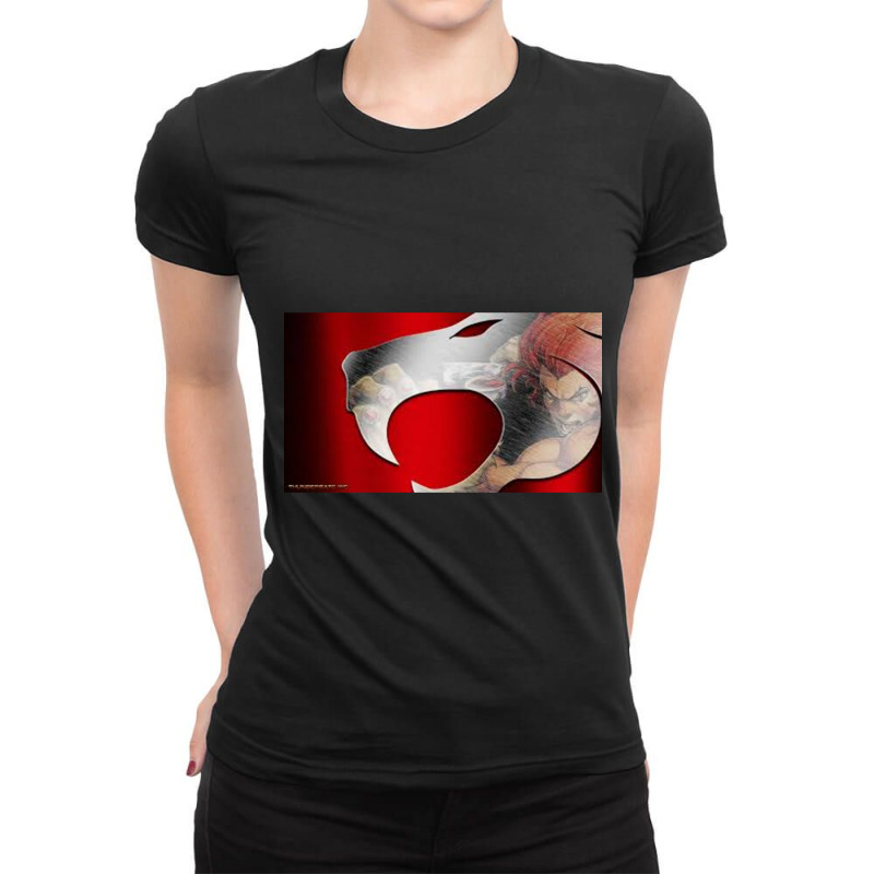 Thundercat  Premium Scoop Ladies Fitted T-Shirt by cm-arts | Artistshot