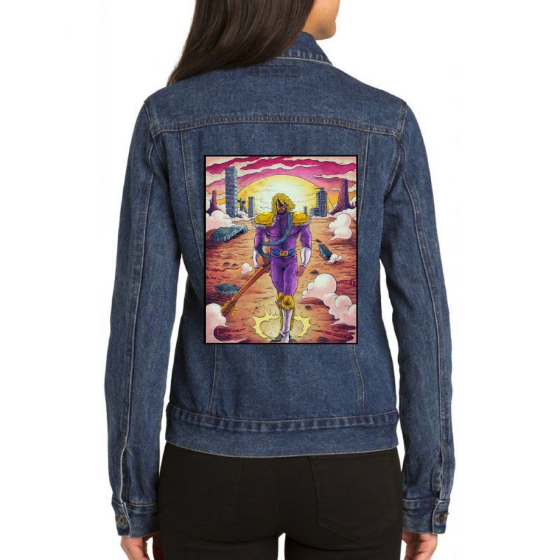 Thundercat 3 Gearrup It Is What It Is Tour 2021 Ladies Denim Jacket by cm-arts | Artistshot