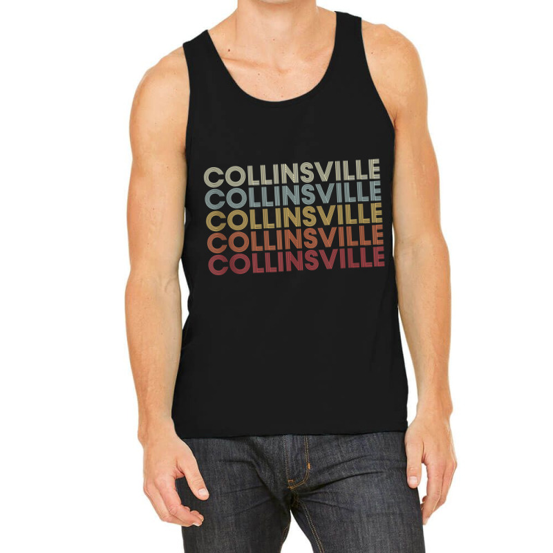 Collinsville Virginia Collinsville Va Retro Vintage Text Tank Top Tank Top | Artistshot