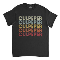 Culpeper Virginia Culpeper Va Retro Vintage Text Tank Top Classic T-shirt | Artistshot