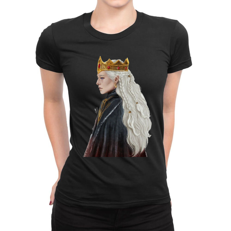 Rhaenyra Qeen Ladies Fitted T-Shirt by cm-arts | Artistshot