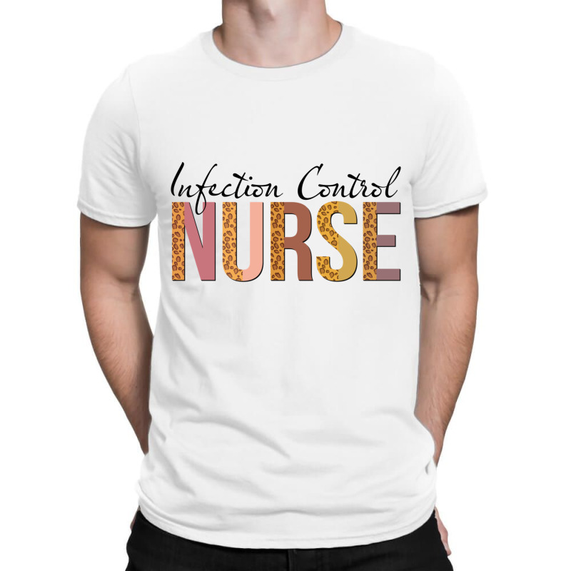 Leopard Infection Control Nurse Print For Nursing Student Long Sleeve T-shirt | Artistshot